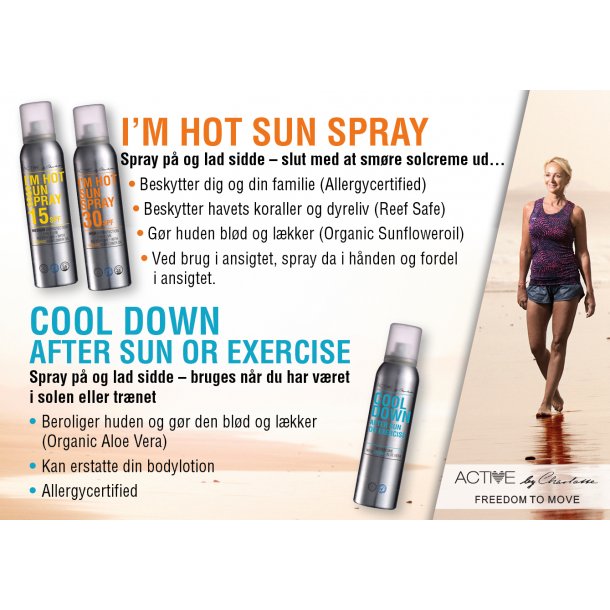Feel Hot and Cool Down - Suncare 